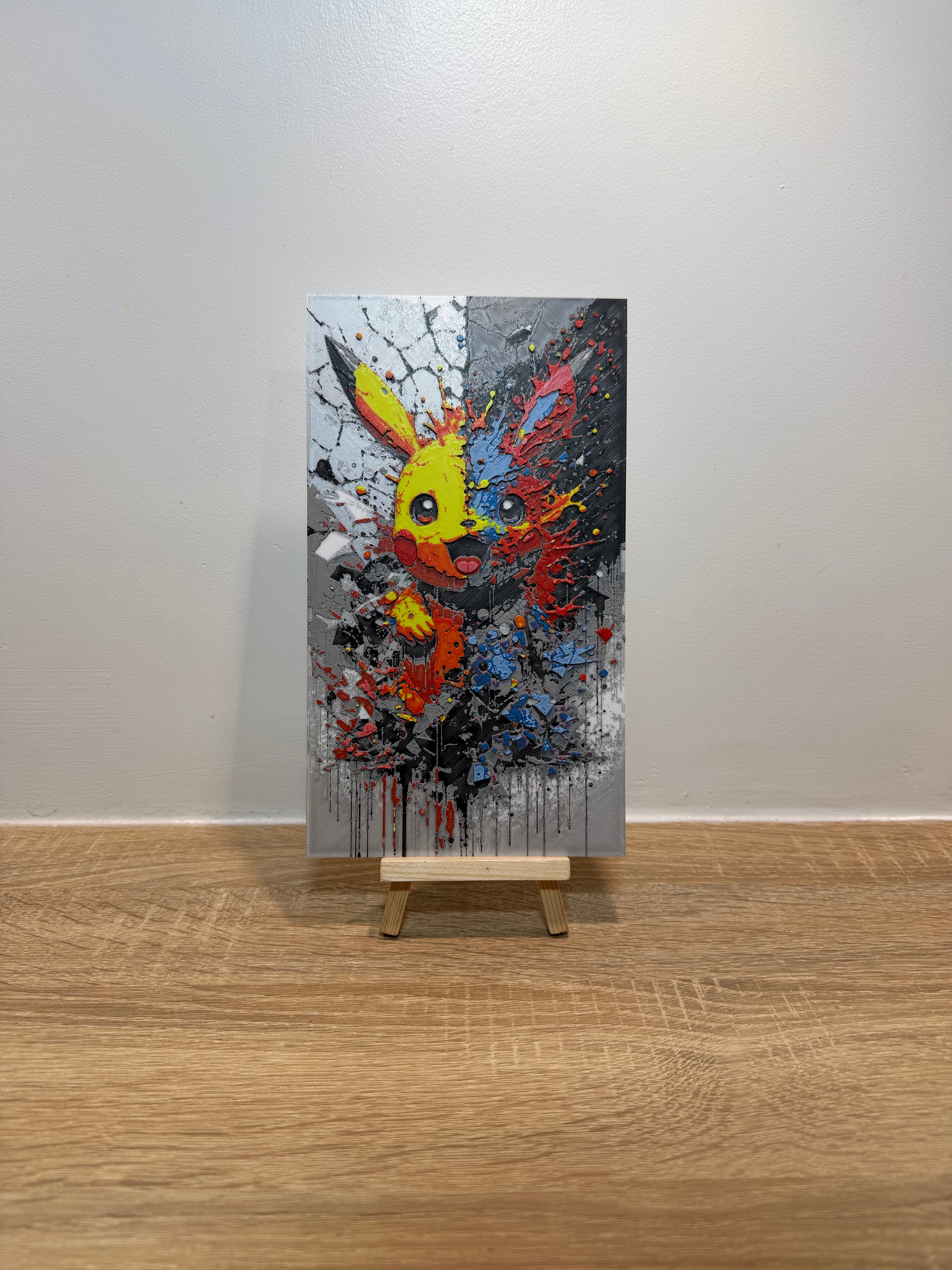 Tableau Pikachu Art