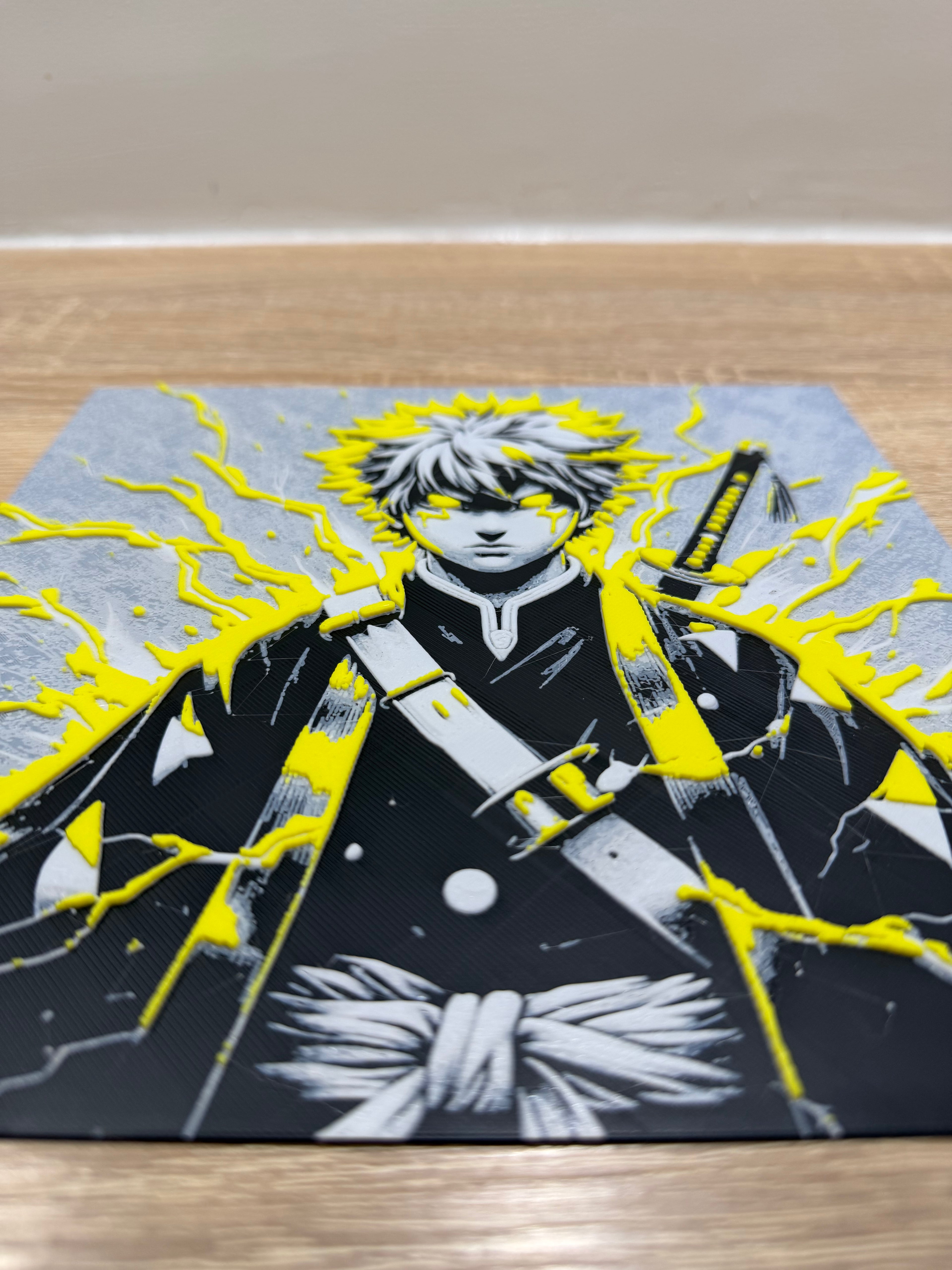 Tableau Zenitsu Agatsuma