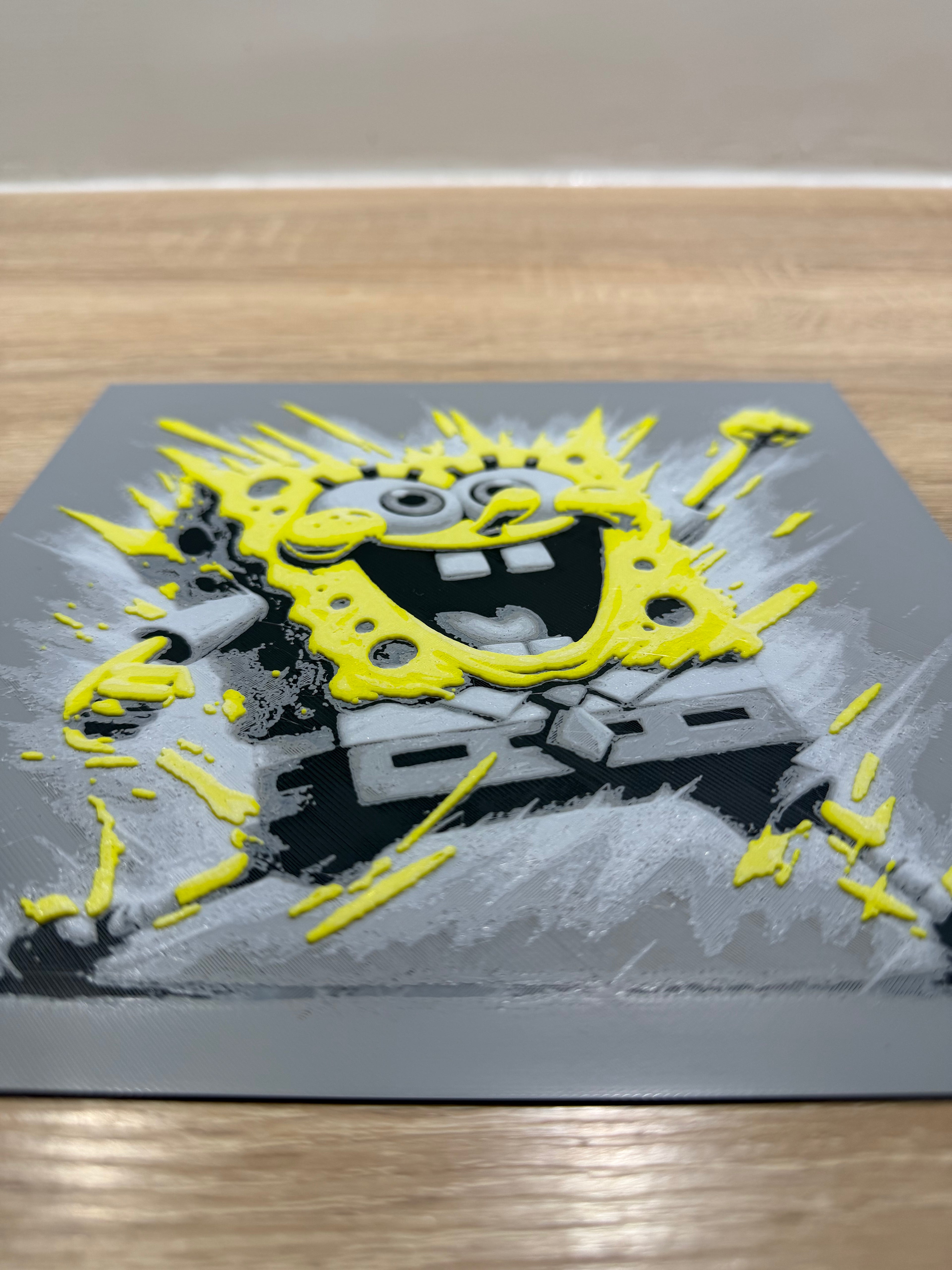 Tableau Bob l'éponge