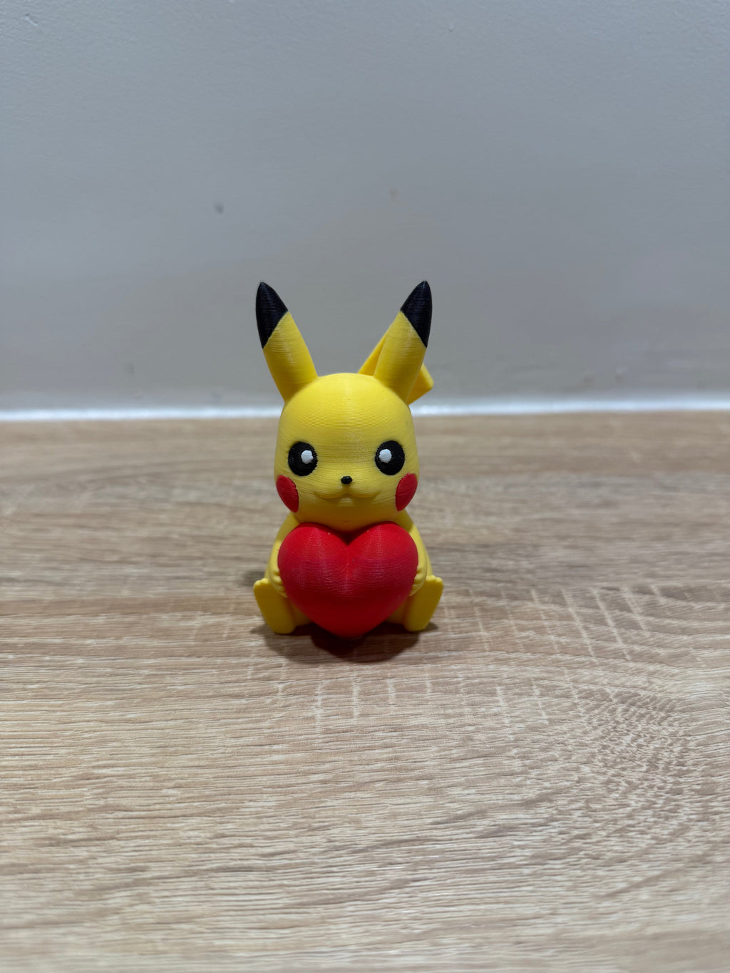 Figurine Pikachu coeur Print'ech 3D