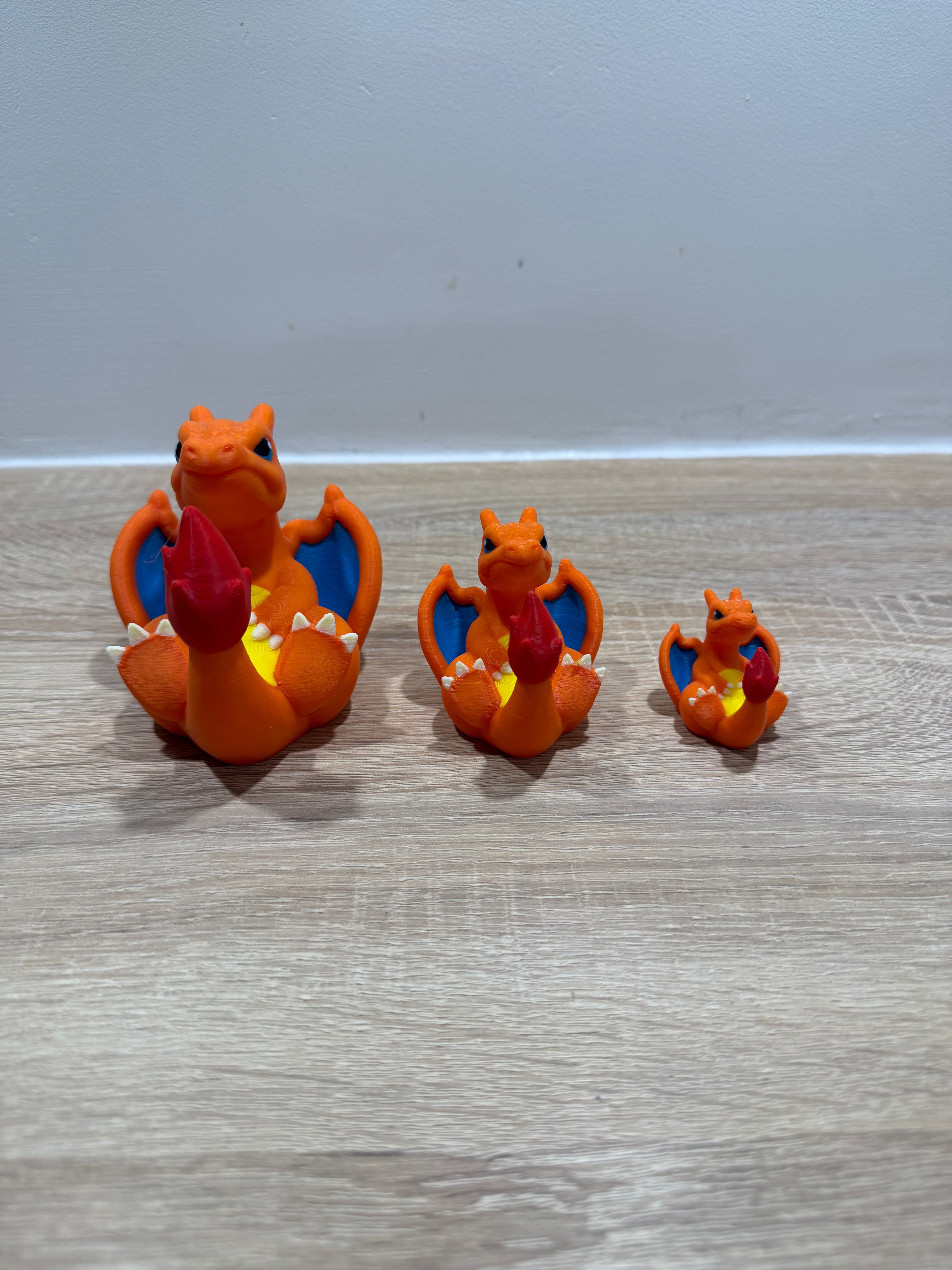 Figurine Dracaufeu Print'ech 3D
