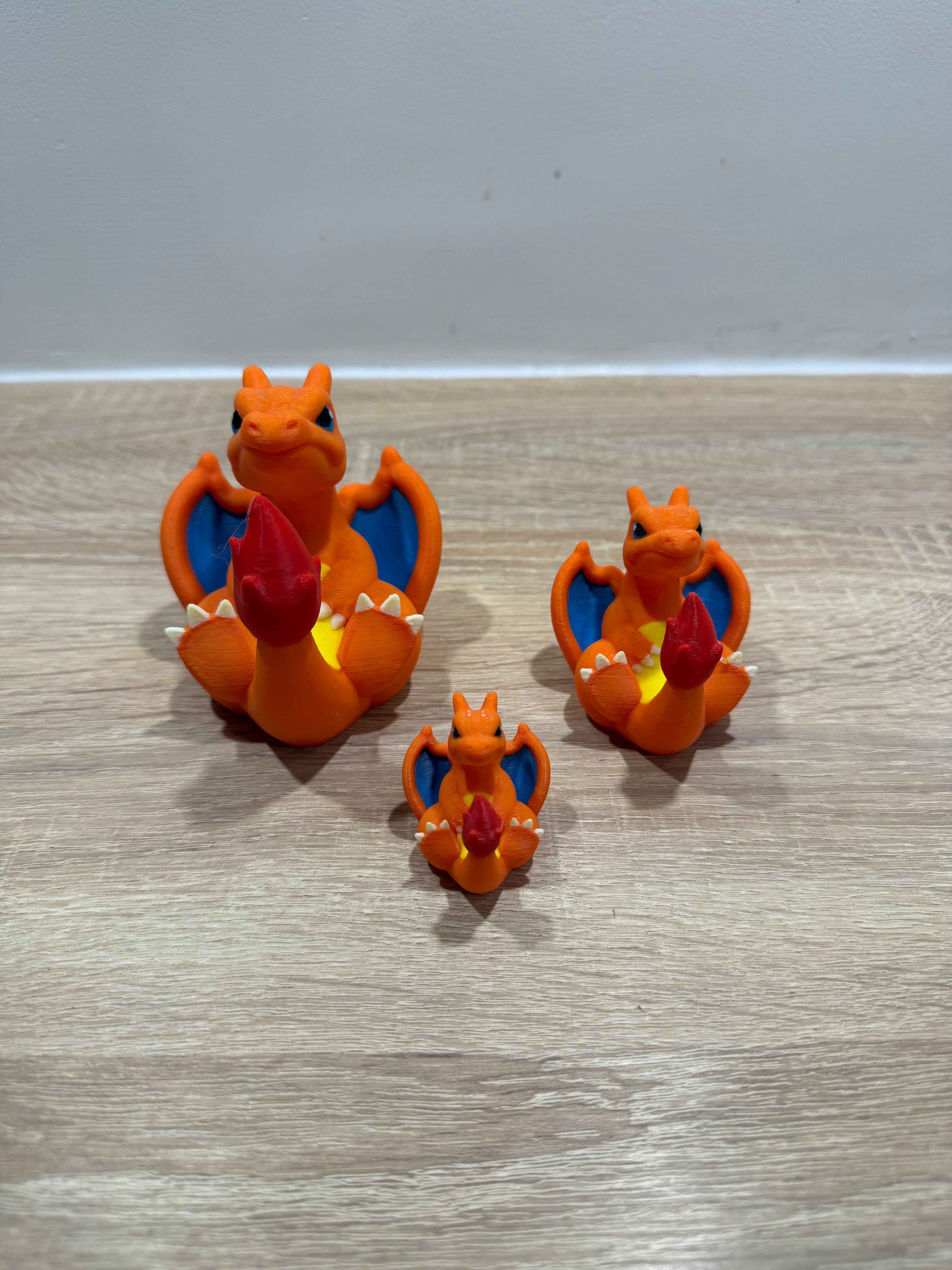 Figurine Dracaufeu Print'ech 3D