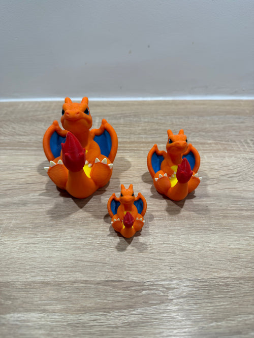 Figurine Dracaufeu Print'ech 3D