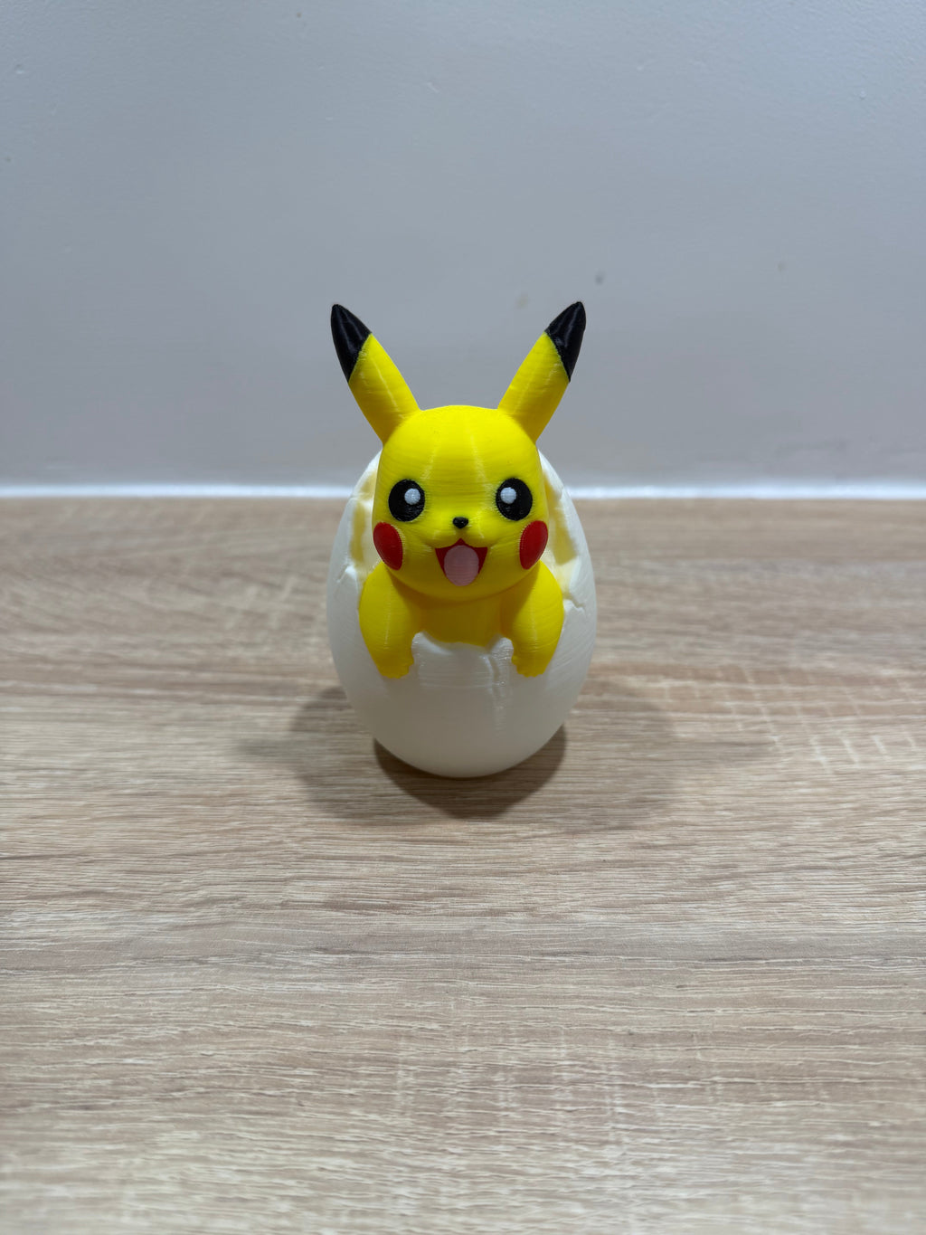 Figurine Pikachu oeuf Print'ech 3D