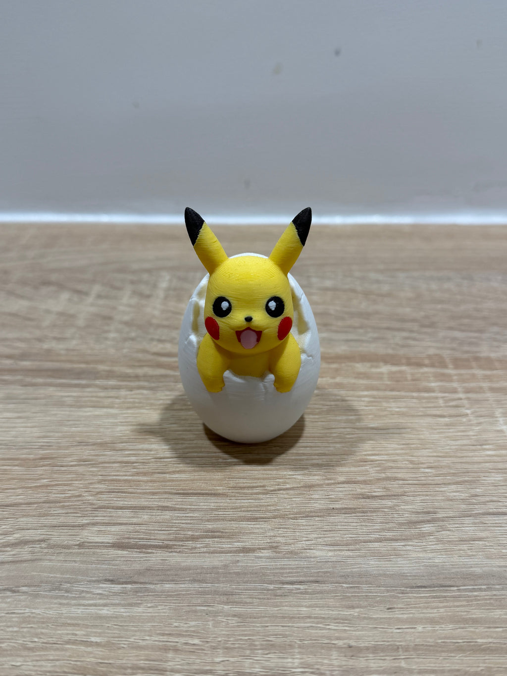 Figurine Pikachu oeuf Print'ech 3D