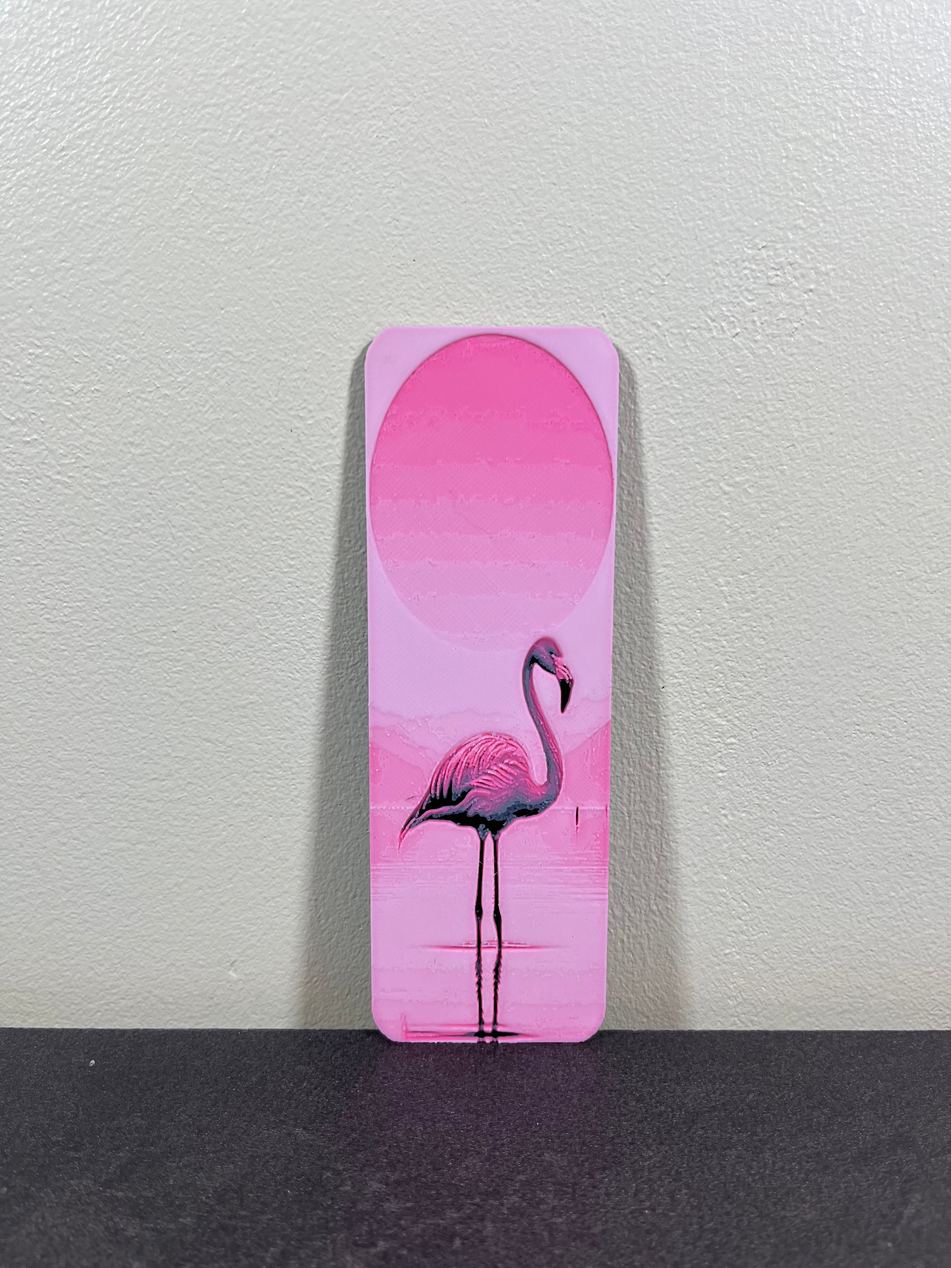 Marque-page Flament rose
